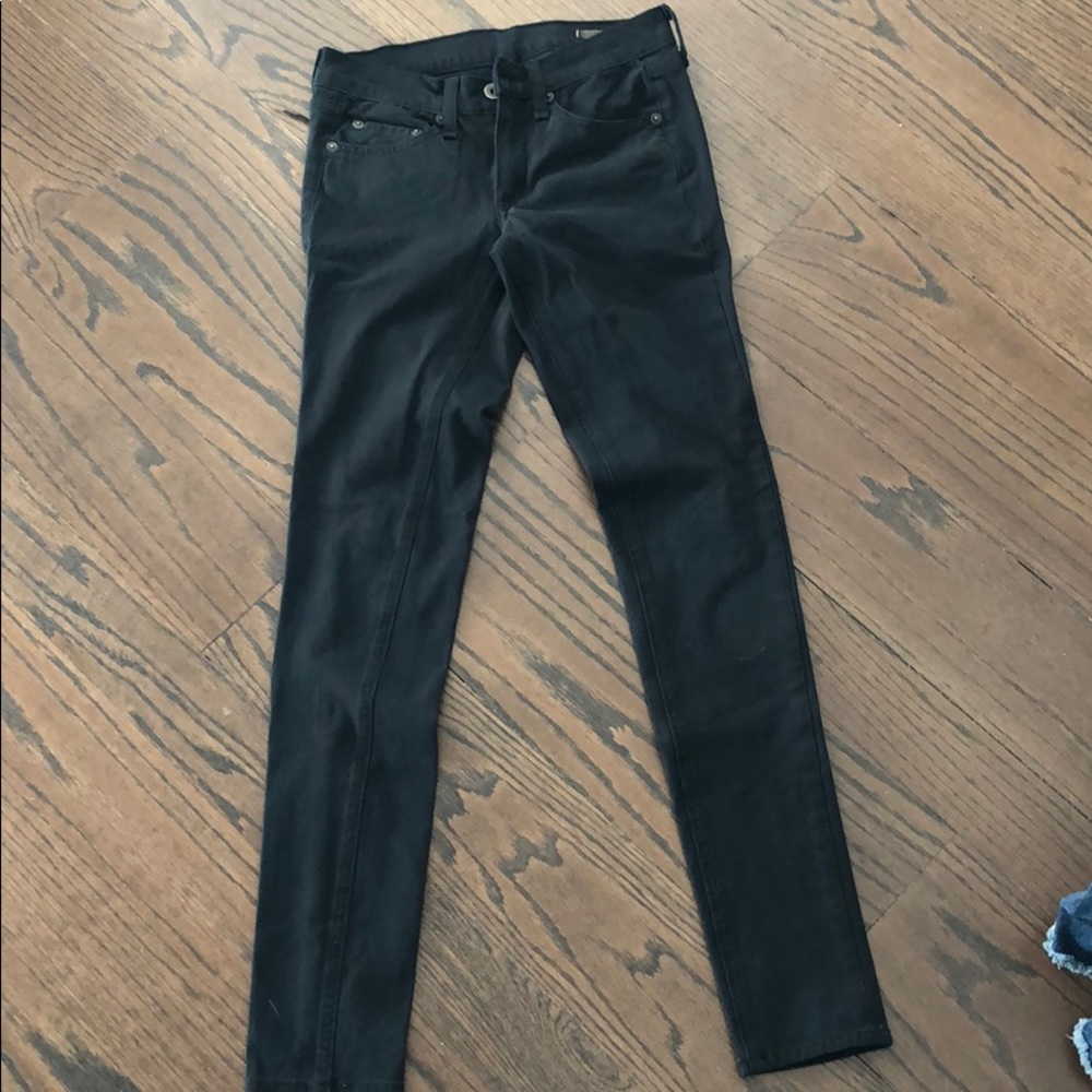 RAG and Bone black Denim pants